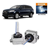 Audi Q7 2009-2014 D3S / D3R 8000K Buz Mavisi HID Xenon Ampul 2 Adet