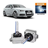 Audi A3 2012-2016 D3S / D3R 8000K Buz Mavisi HID Xenon Ampul 2 Adet