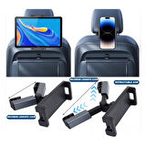 Yeni Nesil Ayarlı Koltuk Arkası Ayarlanabilir Tablet Telefon Tutucu