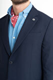 Süper Slim Fit Takım Elbise - Lacivert 54