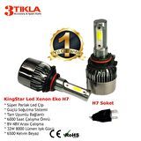 KingStar H7 Beyaz Led Xenon Şimşek Etkili Far Ampül 8000 Lümen