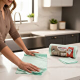 Technow Softtex 33 Yaprak Kopar Kullan Rulo Hassas Temizlik Bezi 27x30cm 2'li