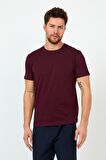 Erkek Slim Fit Dar Kesim Bisiklet Yaka 5'Li Basic Tişört Paketi Çok Renkli
