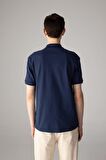 DeFacto Regular Fit Kısa Kollu Basic Düz Pike Kumaş Polo Tişört C1293AX24SPNV241