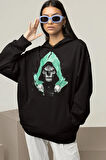 Tasarım Doctor Doomsday Baskılı Unisex Oversize Avengers Hoodie