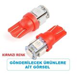 T10 Led Ampul Led Park Ampülü Gündüz Farı Oto Dipsiz Led
