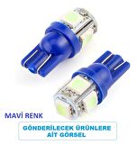 T10 Led Ampul Led Park Ampülü Gündüz Farı Oto Dipsiz Led