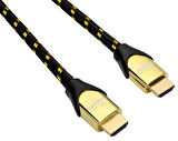 Gplus 8K60 8 Metre 60Hz 48 Gbps HDCP 2.3 DHDR VRR QMS 8K Ultra HDMI 2.1 eARC 26 AWG Örgülü Premium Kablo 8MT