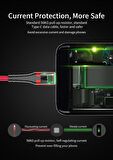 Essager 3A Usb Type-C Ledli Kablo 100Cm