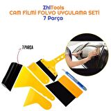 Zhltools Cam Filmi ve Folyo Uygulama Aparat Seti 7 Parça