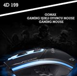 Gomax M1 Gaming Rgb Işıklı Oyuncu Fare Gaming Kablolu Mouse