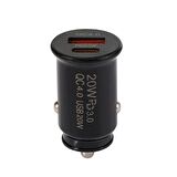 Zhltools 20W Usb ve 20W Type-C Çıkışlı Araç İçi Çakmaklık Hızlı Şarj Başlığı Total 40W