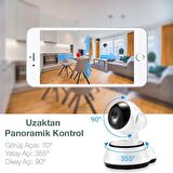 ALLY 1080P HD Gece Görüşlü Hareket Sensörlü WIFI Güvenlik Kamerası