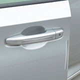 Zhltools Oto Darbe Koruyucu Şeffaf Kendiliğinden Yapışkanlı Bantlar 4 Adet Set