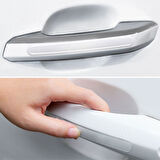 Zhltools Oto Darbe Koruyucu Şeffaf Kendiliğinden Yapışkanlı Bantlar 4 Adet Set