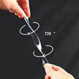 Zhltools Oto Darbe Koruyucu Şeffaf Kendiliğinden Yapışkanlı Bantlar 4 Adet Set