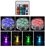 Zhltools Sualtı Kumandalı RgB Nargile Led Işığı