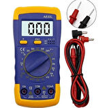 Zhltools Avometre Buzzerli Dijital Elektrik Ölçüm Aleti Multimetre Cihazı A830L