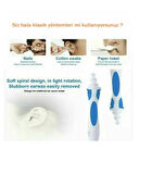 Zhltools Pratik Kulak Temizleme Aparatı Silikon Uçlu