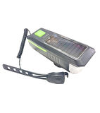 Zhltools Solar Enerjili USB ile Şarj Edilebilir Ledli Bisiklet Feneri Kornalı ve Su Geçirmez Far