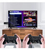 Zhltools 20000 Oyunlu 2.4G Kablosuz Çift Kol Retro Atari Game Stick Taşınabilir mini oyun çubuğu 