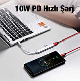 Zhltools C-809 4in1 Type-C to USB Hub Adaptör Çevirici Dönüştürücü Çoğaltıcı