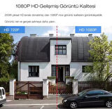 Zhltools 2.0 MP HD Lens 3.6mm IP Smart Wifi Network TF Card Güvenlik Kamerası Wifi Kamera