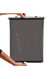 Zhltools Araba Araç Içi Katlanabilir Araç Oto Ön Cam Güneşlik Branda 50x125cm Siyah
