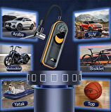 Zhltools ST-5520 Dijital Basınç Göstergeli Oto Lastik Şişirme Pompası Hava Kompresörü