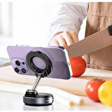 Zhltools Vakumlu Manyetik Araç İçi Telefon Tutucu