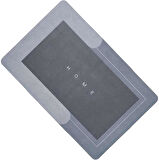 Zhlhome Süper Su Emici Kaymaz Tabanlı Paspas Dikdörtgen Tasarım