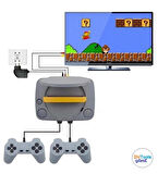 Zhltools Retro Atari Super 8 Bit Atari Oyun Konsolu 900 Adet Oyun 2 Kol 1 Tabanca Super Mario Retro