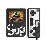 Zhltools 400 Oyunlu Taşınabilir Nostalji Retro Mini Atari Game Siyah