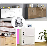 Zhltools Çekmece Ve Dolap Kilidi (Kare)