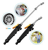 Zhltools Bahçe Sulama Araç Oto Yıkama Temizlik Tazyikli Su Püskürtme Basınçlı Hortum Ucu Aparatı