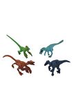 Oyuncak Mini Dinozorlar 12 Parça Oyuncak Dinozor Seti