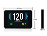 Gplus P16 HUD OBD 48 Fonksiyonlu Araç Veri Ekranı Head Up Display