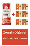 Yetişkin Mini Irk Köpek Maması 2.5 Kg + Kuzu Etli Fresh X 6