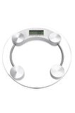 Techfit 1051 Dijital Temperli Cam Baskül 1051