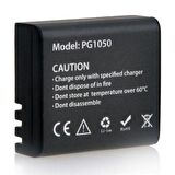 Orjinal Eken PG1050 2'li Set Çift Batarya Seti 3.7V 1050 mAh