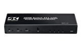 Gplus 4K421A 4 Port HDMI 2.0 4K HDR1 0 HDCP ARC Ses 4x1 Switch