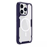 Nillkin TPU Pro Manyetik iPhone 14 Pro Uyumlu Kılıf - Koyu Mor