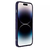 Nillkin TPU Pro Manyetik iPhone 14 Pro Uyumlu Kılıf - Koyu Mor