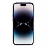 Nillkin TPU Pro Manyetik iPhone 14 Pro Uyumlu Kılıf - Koyu Mor