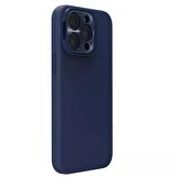 Nillkin iPhone 14 Pro Max Uyumlu Lens Korumalı Manyetik Kılıf - Mavi