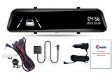 Novatek NT924GW 4K 2160P ADAS GPS+Wifi IPS 12 inç Araç Kamerası