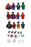 Lego Uyumlu Avengers 12'li Figür Seti 4cm. Marvel Fanlarına Özel Evreninin En Büyük Kahramanları