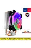 Gametech Freezer Hd1.0 Rainbow Bakır Kule Tipi İşlemci Fanı