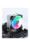 Gametech Freezer Hd1.0 Rainbow Bakır Kule Tipi İşlemci Fanı