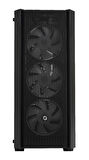 Frisby FC-9440G 650W 80+ 4x120mm RGB Fan Temperli Cam Mesh USB 3.0 ATX Mid-Tower Gaming (Oyuncu) Kasa